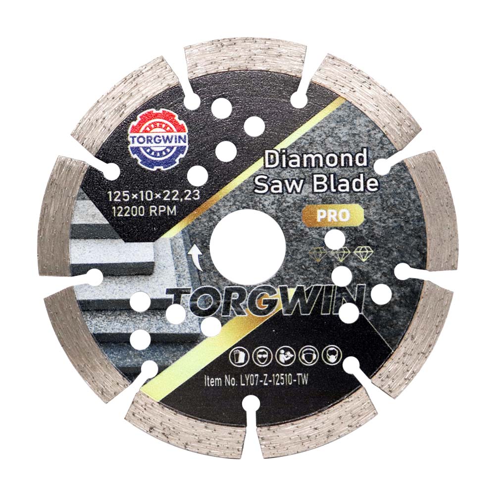 Bilah berlian 125mm Segmen untuk memotong marmar