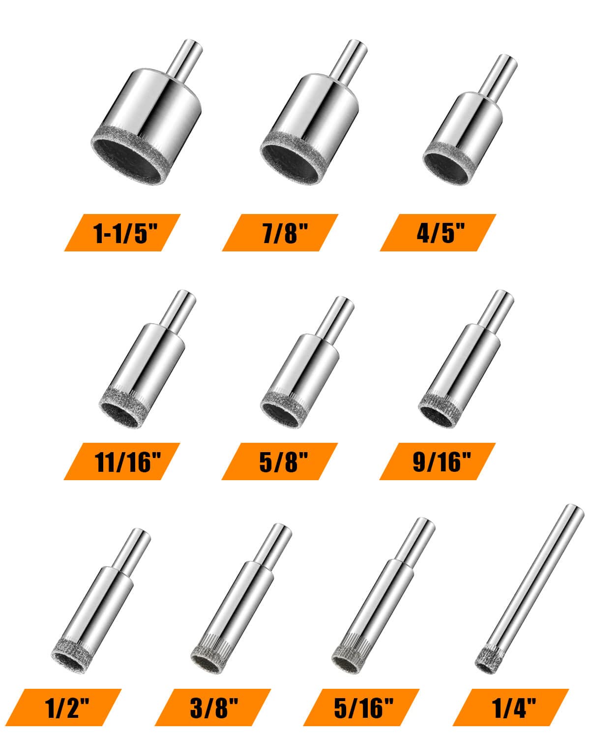 Latihan Teras Berlian Brazed - Ketepatan, Kecekapan, dan Kemudahan Penggunaan