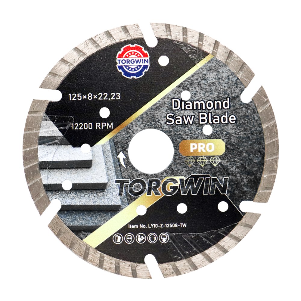 Diamond Segmented Saw Blade Untuk Memotong Marmar